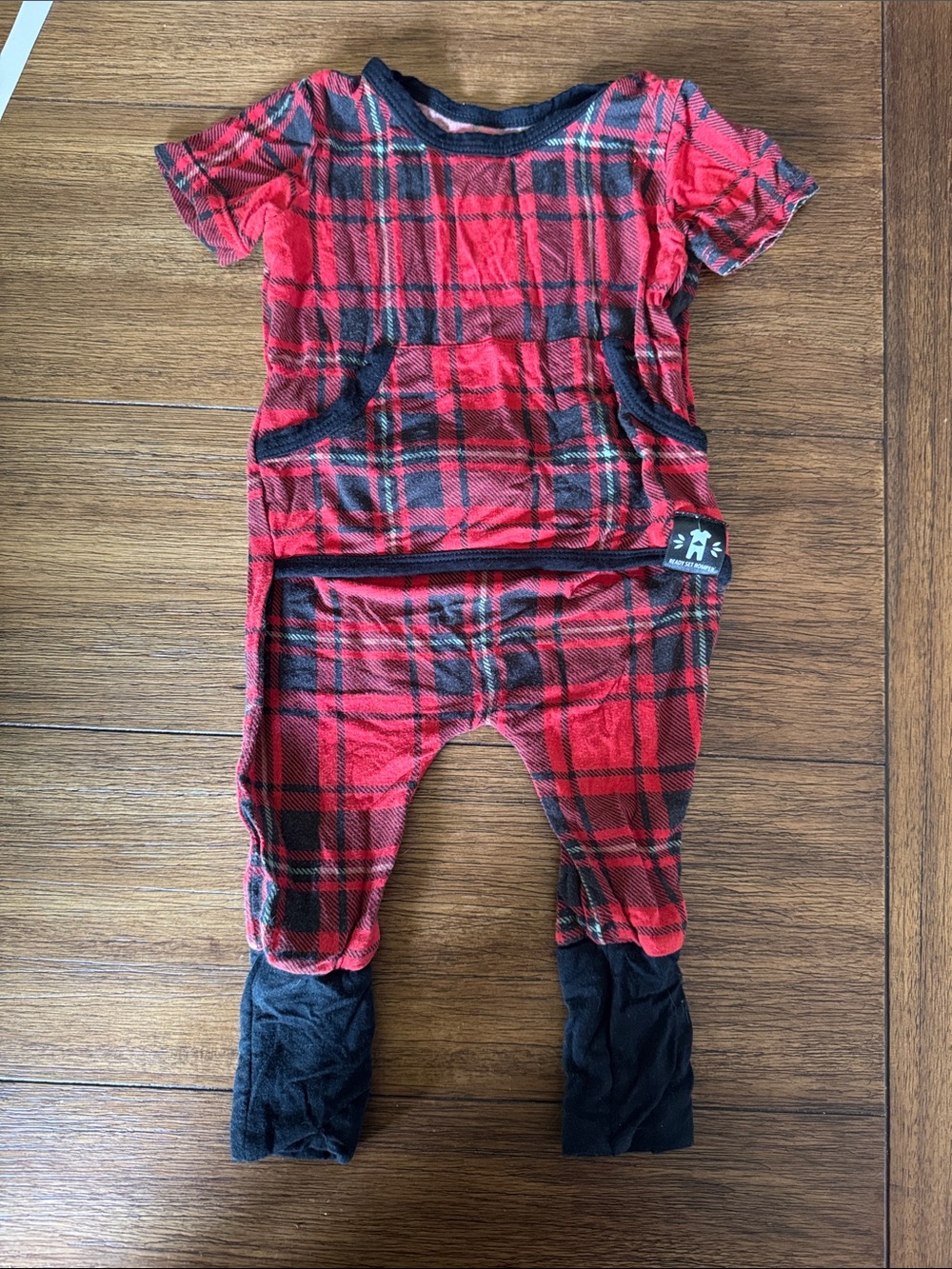 Ready Set Romper Plaid